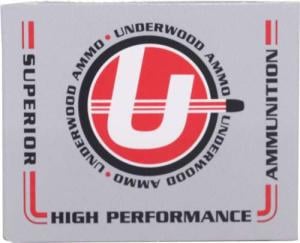 Underwood Ammo .44 Remington Magnum 300 Grain Jacketed Hollow Point Nickel Plated Brass Cased Pistol Ammo 20 Rounds 328 