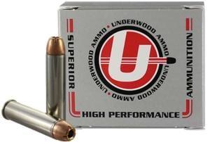 Underwood Ammo .460 S&W Magnum 240 Grain Jacketed Hollow Point Nickel Plated Brass Cased Pistol Ammo 20 Rounds 344