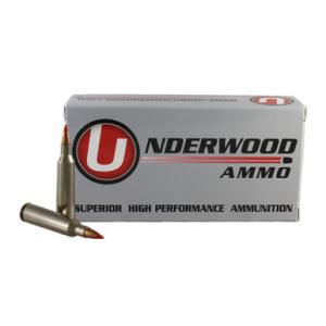 Underwood Ammo .22-250 Rem Ammunition 50 Grain Ballistic Tip Varmint 3800 fps 20 Rounds