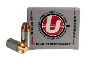 Underwood Ammo .45 Super 200 Grain Solid Monolithic Nickel Plated Brass Cased Pistol Ammo 20 Rounds 824