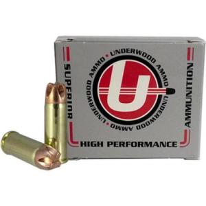 Underwood Ammo .475 Linebaugh 300 Grain Solid Monolithic Brass Cased Pistol Ammo 20 Rounds 651