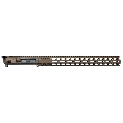 Model 1 AR-15 Upper Receiver and 17" Handguard Set Brown