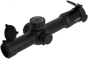 Primary Arms Platinum Series PLx 1-8X24mm FFP Riflescope - Illuminated ACSS Raptor M2 5.56 Reticle, Black 818500012962