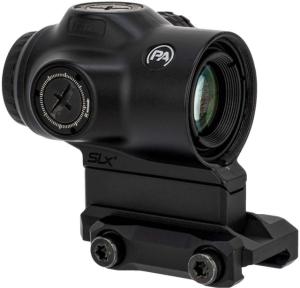 Primary Arms SLX 1x Micro Prism Scope w/Green Illuminated ACSS Cyclops Gen II Reticle, Black