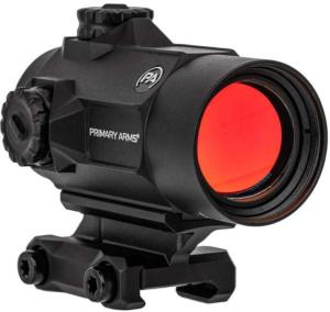 Primary Arms SLx MD-25 Rotary Knob 25mm Microdot Reflex Sight, ACSS-CQB Red Dot, Black