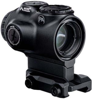 Primary Arms GLx MicroPrism Prismatic Red Dot Sight, 1x, Illuminated Green ACSS Cyclops Gen 3 Reticle, Black