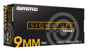 Ammo Inc Signature Handgun Ammunition 9mm Luger 124gr TMJ 50/ct 