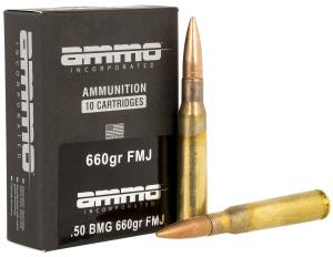 AMMO INCORPORATED 50BMG660FMJA10 