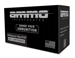 Ammo Inc Signature Range .300 Blackout Rifle Ammo - 155 Grain | BTHP | 200rd Box 