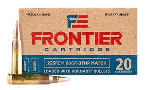 Ammo Inc Match .223 Remington 68 gr BTHP 20rds Rifle Ammo for Target Precision - 223068BTHPA20