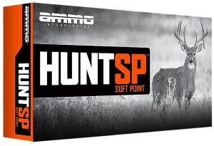 Ammo Inc Hunt .30-06 Springfield 165 gr SP 20rds Rifle Ammo for Long-Range - 3006165SPA20 