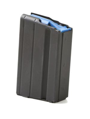 ASC AR Family Rifle Magazine Blued Follower 6.5 Grendel Black Stainless Steel 10/rd 10-65-SS-BM-BL-ASC