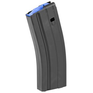 ASC Magazine AR-15, 6.5 Grendel 25rd Stainless Steel Blue Follower 25-65-SS-BM-BL-ASC