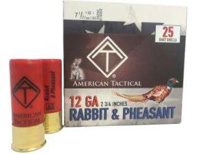 ATI GAME LOAD AMO 12GA #8 1 OZ 2.75 DRAM 2 3/4' 250RD CASE