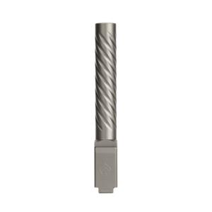 Ballistic Advantage Glock 17 Gen 5 PVD SS (Light Gray) Non-Threaded Spiral Fluting Barrel 819747027030