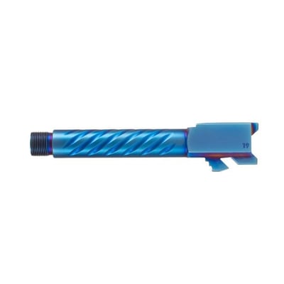 Ballistic Advantage Glock 19 Gen 3-5 PVD Blue Threaded Spiral Fluted Barrel