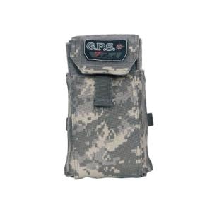G.P.S. Tactical Shotshell Holder - 25 12 Ga Shotgun Shells Capacity - Rugged Compact Quick Access Foldable Pouch with MOLLE Back, Digital GPS-T8535SHD