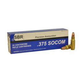 SBR .357 SOCOM Ammo 250 Grain Barnes TTSX 20 Rounds