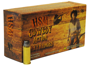HSM Cowboy Action Hard Cast Handgun Ammunition .44 Rem Mag 200gr RNFP 975 fps 50/ct