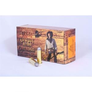 HSM Cowboy Action 44-40 Winchester 200 Grain Round Nose Flat Point Centerfire Rifle Ammo