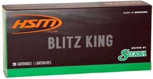 HSM AMMO .220 SWIFT 55GR. SIERRA BLITZKING 20-PACK