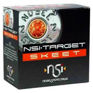 Nobel Target Skeet Ammo 12 Gauge 2-3/4" #9 Lead 1-1/8 Ounce 25 Round Box