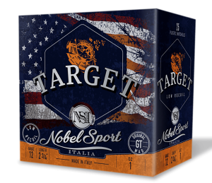 NobelSport Ammo Target Low Recoil 12 Gauge 2-3/4" 1 Oz #8-1/2 Shot Lead 1200 fps 25 Rd./Box