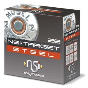 Nobel Target Steel Shotshells 12 ga 2-3/4" 1oz 1378 fps #7 25/ct NS 12ST7