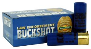 Noble Sport Plumbum Buckshot Shotshells 12 ga 2-3/4" 27 pellet 1325 fps #4 10/ct