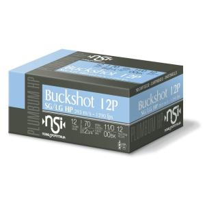 DKG Trading NS 1200BK10 12 Gauge Nobel Sport LE 2.75 12 Pellet 1330 00 Buckshot Ammo