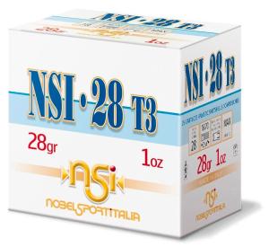 Nobel Sport 28 T3 Shotshells 28 ga 2-3/4" 1 oz 1205 fps #7.5 25/ct