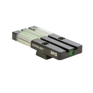 Meprolight CZ-75,85,97,SP01 Fiber-Tritium Bullseye Sight,, Green Rear Sight