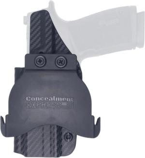 Rounded Sig Sauer P365X Macro OWB Paddle Holster, Right Hand 840111328262
