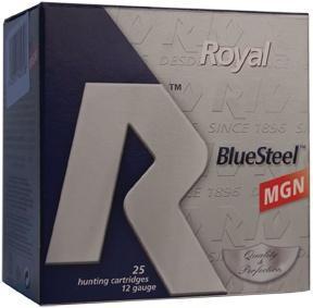 RIO 12ga 3" 1.25oz Max 1400 FPS #2 Royal Blue Steel Ammunition, 25 Round Box - RBSM322