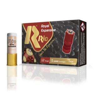 Rio Royal Expansive 12 Gauge Ammunition Rifled Slug Load 2-3/4" 1 Oz 1440 fps 5 Rounds