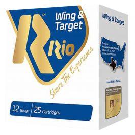 Rio Ammunition WT2875 Wing & Target 12 Gauge 2.75' 1 oz 7.5 Shot 25 Bx/ 10 Cs 