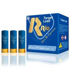 Rio Target Load Trap 12 Gauge Ammunition 2-3/4" #7.5 7/8 Oz Lead Shot 1200 fps 250 Rounds