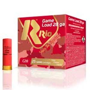 Rio Heavy Field 28 Gauge Ammunition #8 Lead Shot 1200 fps 250 Rounds 8435101621854