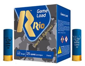 Rio Ammunition TG368 Game Load 12 Gauge 2.75' 1 1/4 oz 8 Shot 25 Per Box/ 10 Case