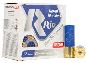 Rio Ammunition BLUESTEEL 12GA 3IN BB 1-1/8OZ 25/BX