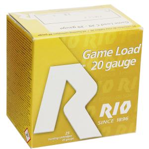 Rio Ammunition GAME LOAD 36 MGN 20GA 3IN 6 25/BX 