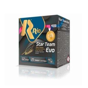 Rio Star Team EVO Shotgun Ammo 32 Low Recoil 12ga 2-3/4" 1150fps 1-1/8oz 8 Shot 25/ct 