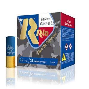 Rio Texas Game Load 36 Shotshells 12 ga 2-3/4" 1-1/4oz 1250 fps #6 25/ct 