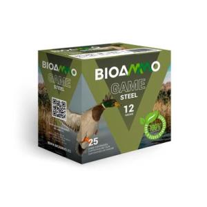 BioAmmo N.3 Steel Waterfowl 12 Gauge 1 oz 2 3/4in Shotgun Ammo 25 Rounds BLS28-30 