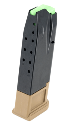 FN Reflex XL Handgun Magazine FDE 9mm Luger 10/rd 20-100909