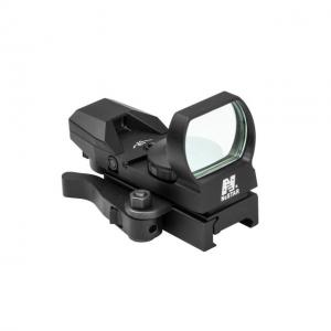 NcStar Blue Four Reticle Reflex w/QR Mount, Black