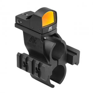 NcSTAR Shotgun Barrel/Mag Tube Micro-Dot/Rail Mount, Black, Remington 870 MSHBDREMRA