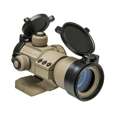 NcSTAR 35mm Tri-Color Dot Tube Reflex Optic, Tan Body