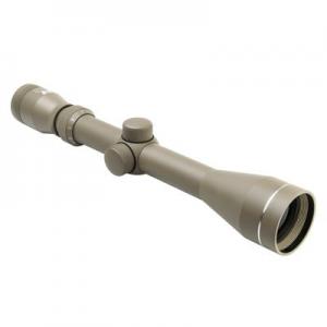 NcSTAR Shooter I Series 3-9X40 Tan Scope/Blue Lens Weaver Rings, TAN