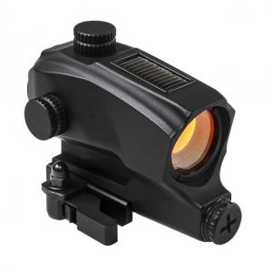 NcSTAR Vism SPD Solar Reflex Red Dot Sight /Quick Release Picatinny Mount, Black
